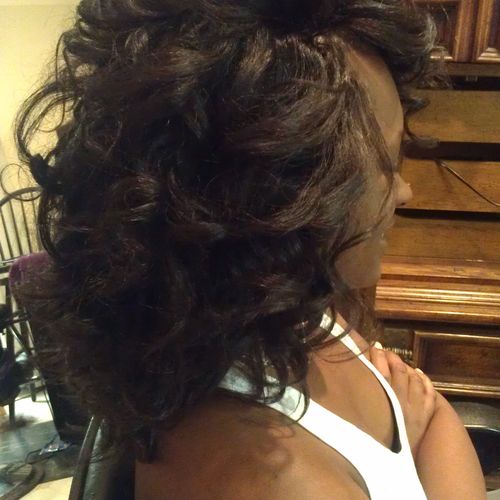 Latch Hook Extensions with GF Virgin Indian Hair
