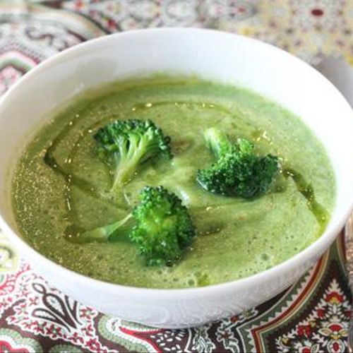 My Broccoli Soup has no dairy or cheese but it's s
