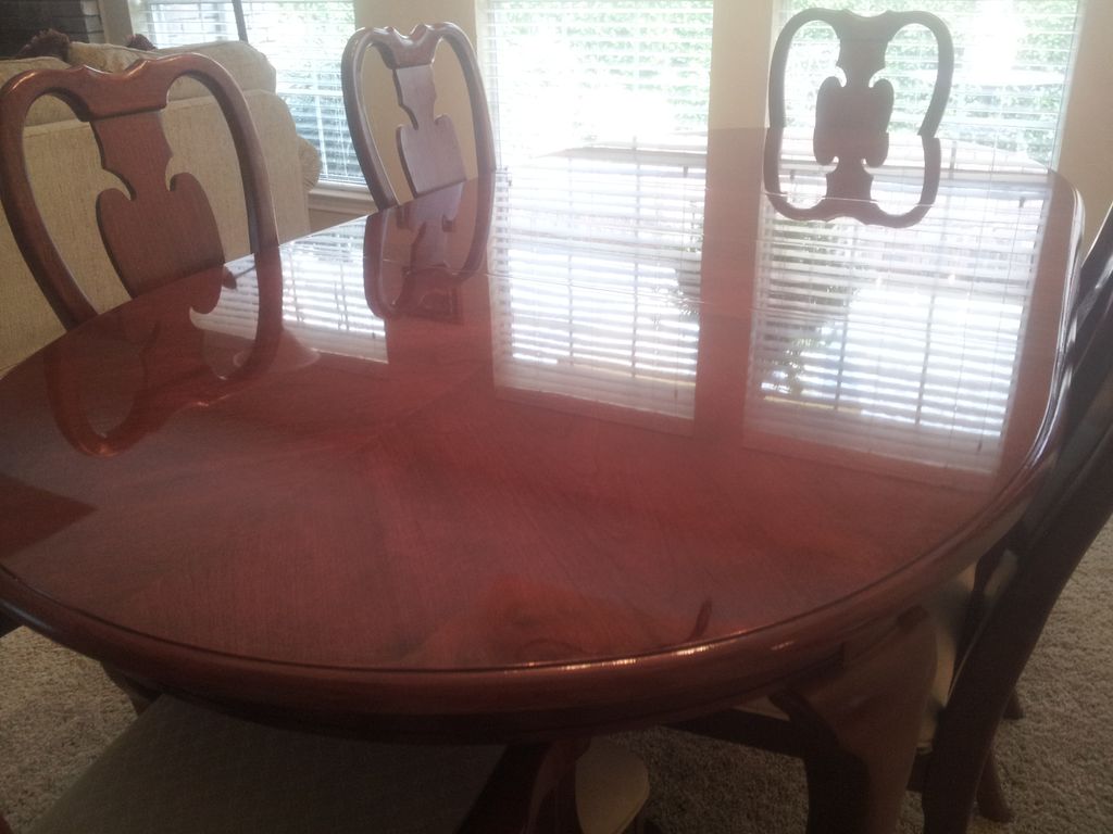 Dining Table Completely Refinished