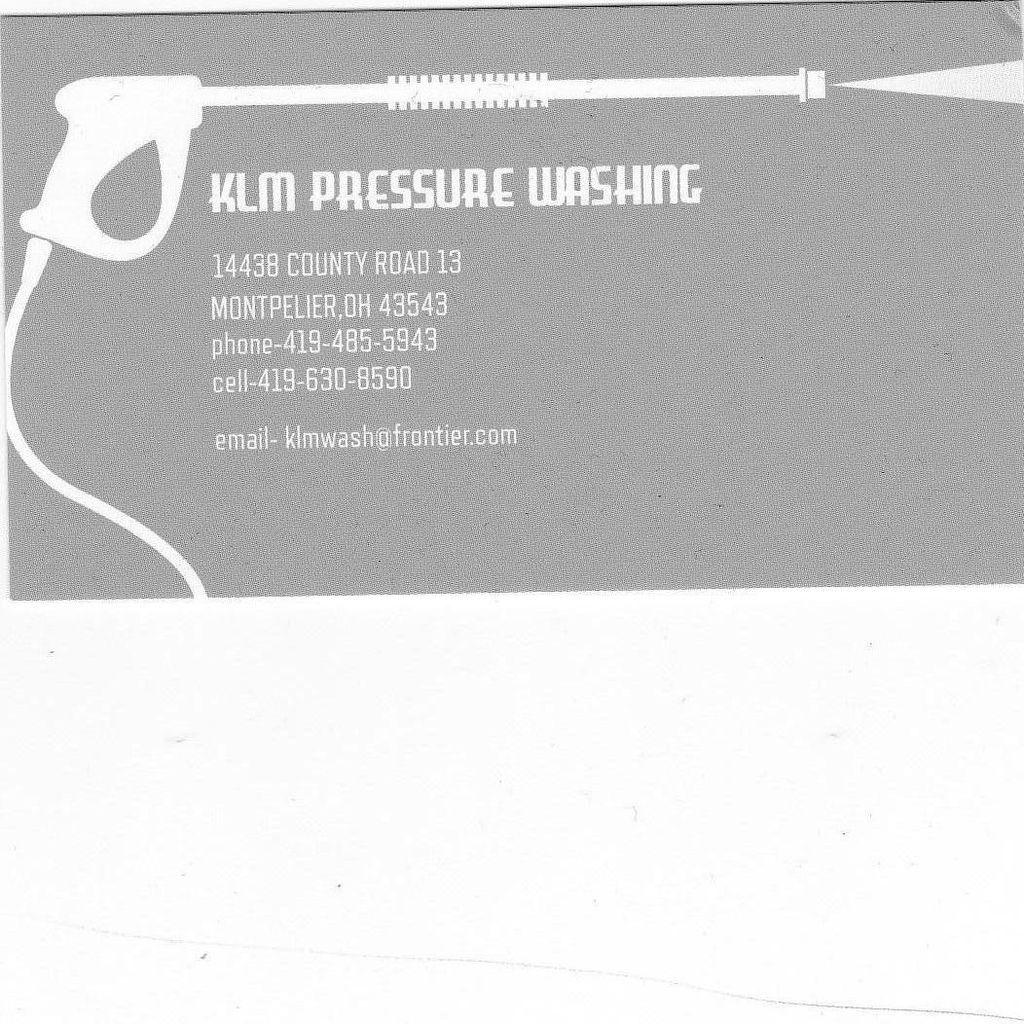 KLM Pressure washing