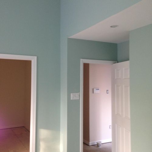 Drywall,Trim,Door,Paint