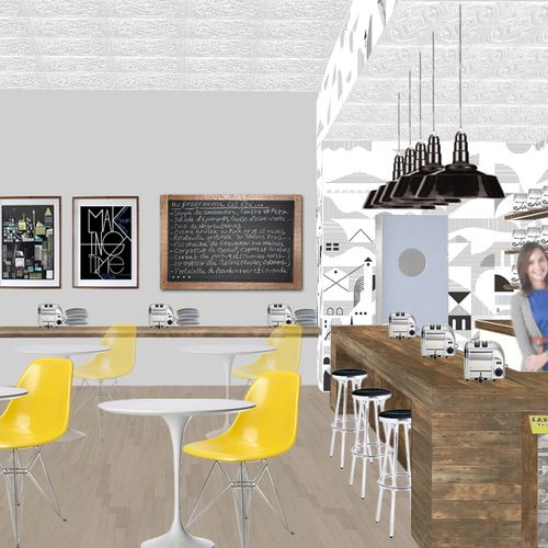 Proposed Cafe Rendering