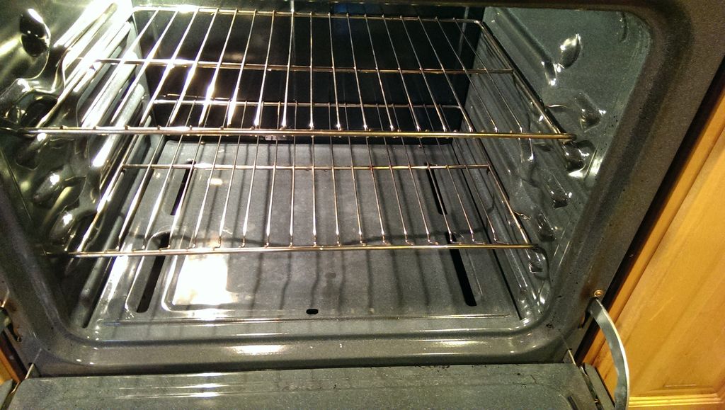 After Picture Oven Interior