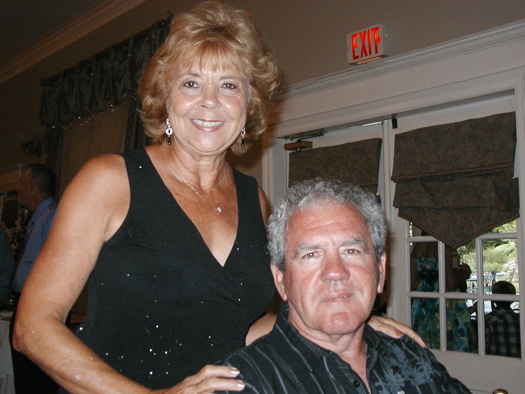 Picture of me and my husband.