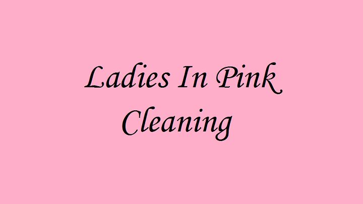 Ladies In Pink Cleaning
