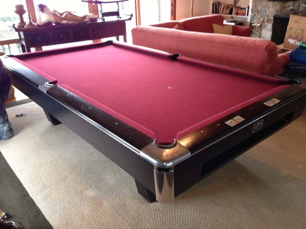 Pool table move