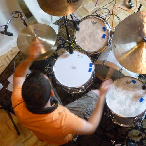 Yamaha/Zildjian Drumset in Studio B
