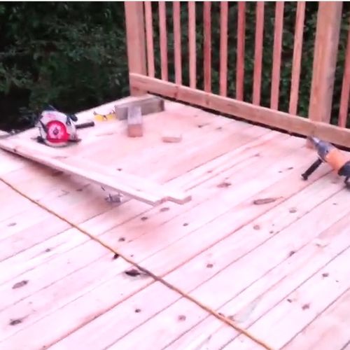 Building a new deck