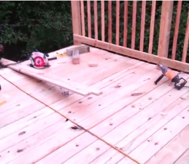 Building a new deck