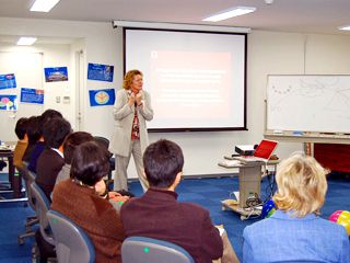 I do lively and engaging workshops where the focus