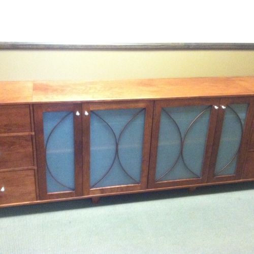 This Credenza was created (also in Cherry) for a c