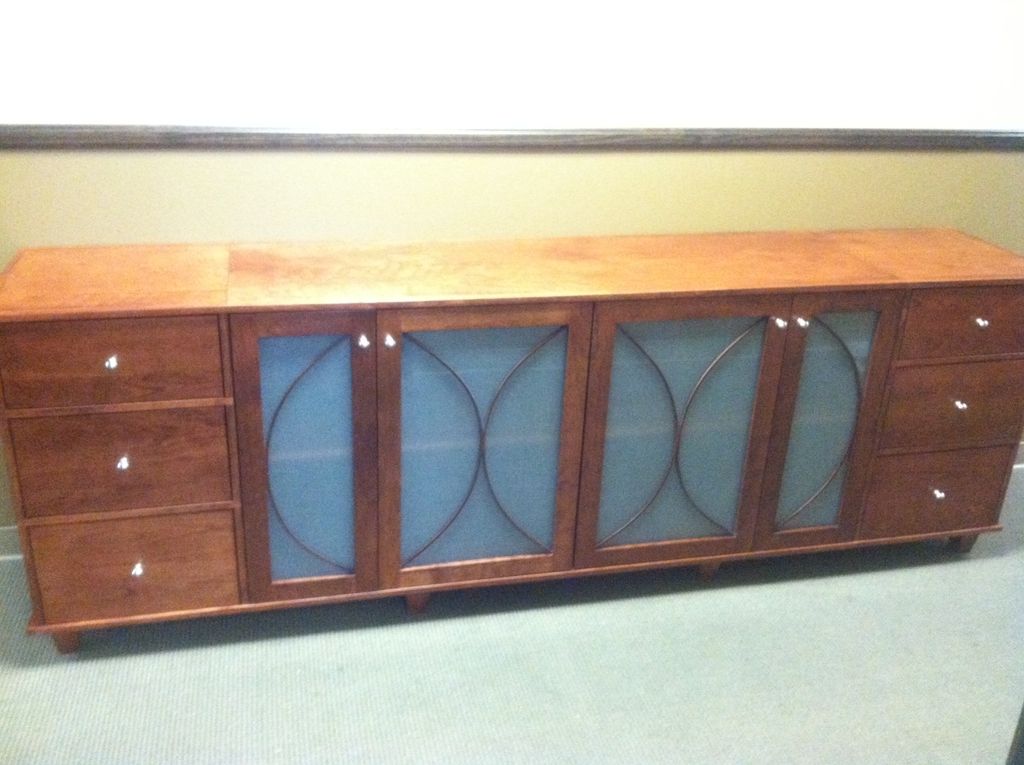 This Credenza was created (also in Cherry) for a c