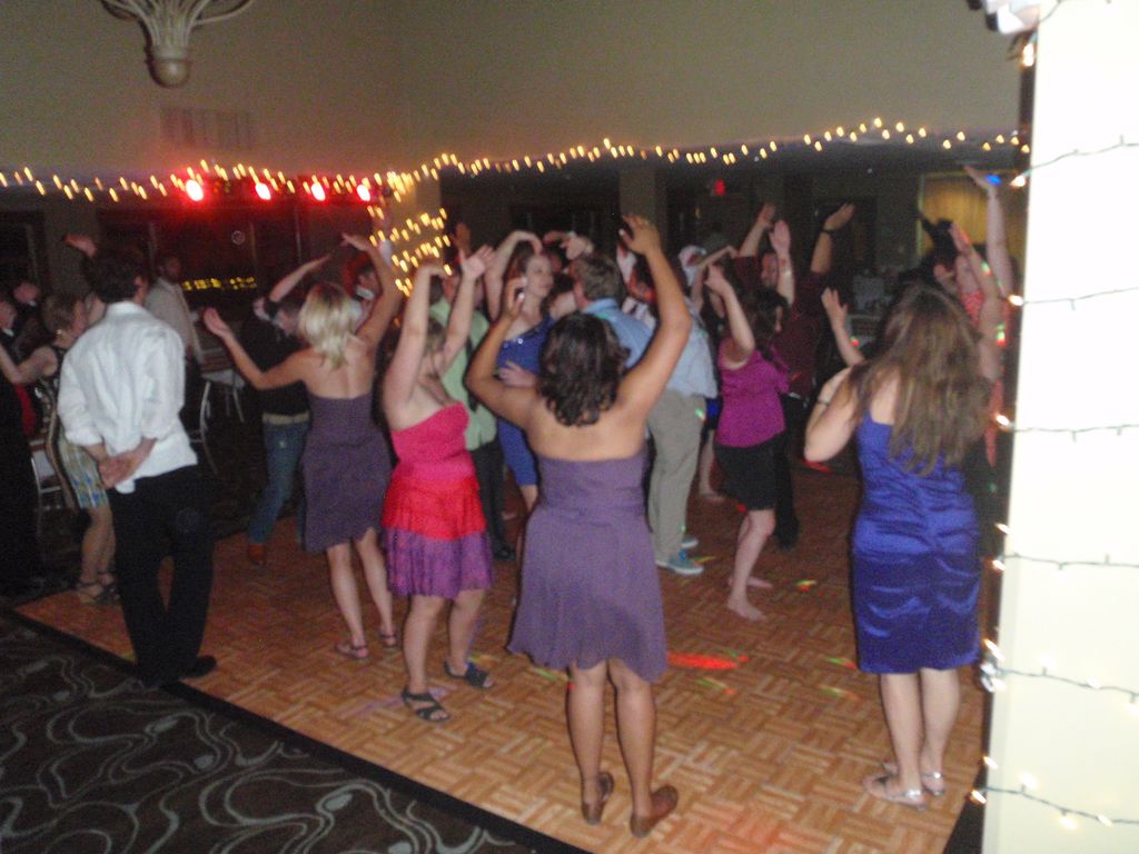 Wedding Reception in Granby after power outage 201