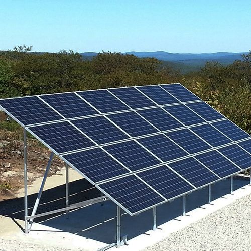Ground Mount Solar Array, New Durham NH