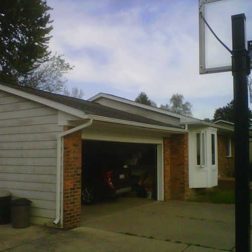Before - roof - siding - windows - gutters