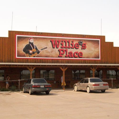 Sign for Willie's Place