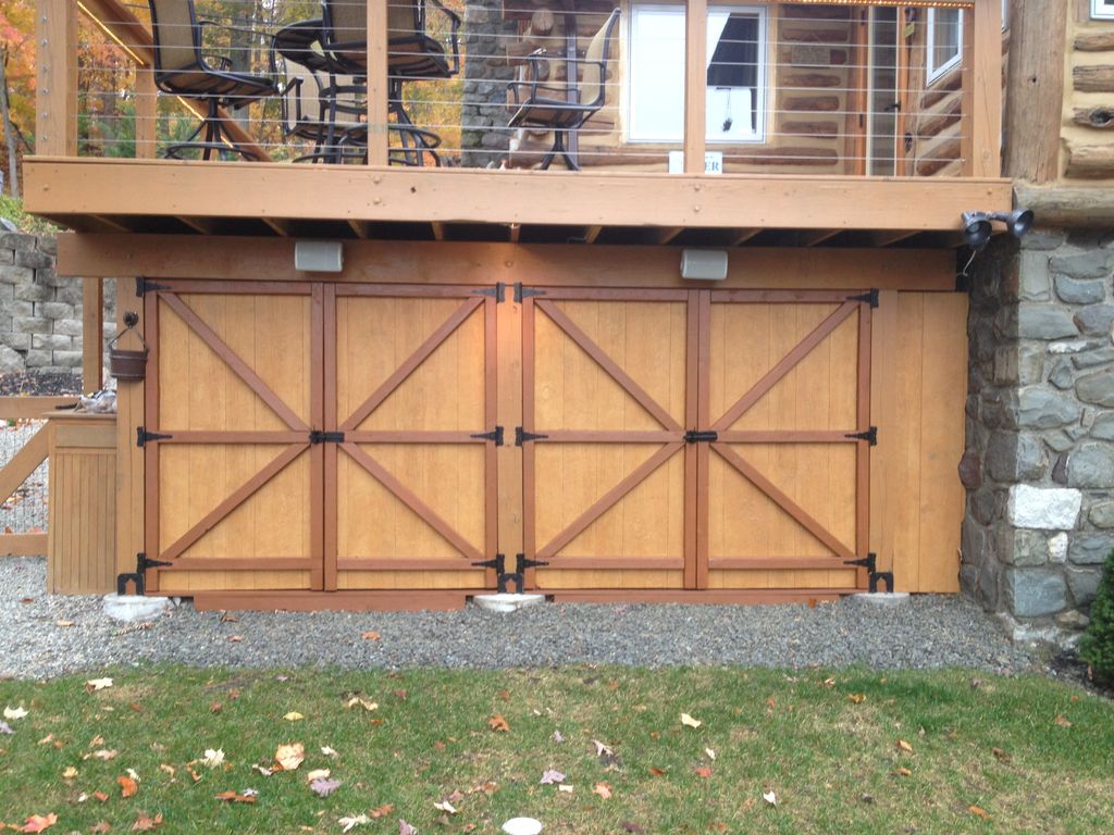 Customized barn look