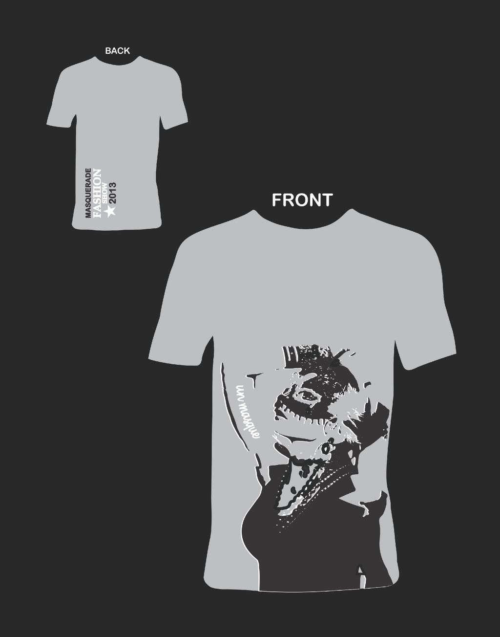 Masquerade T-Shirt Design