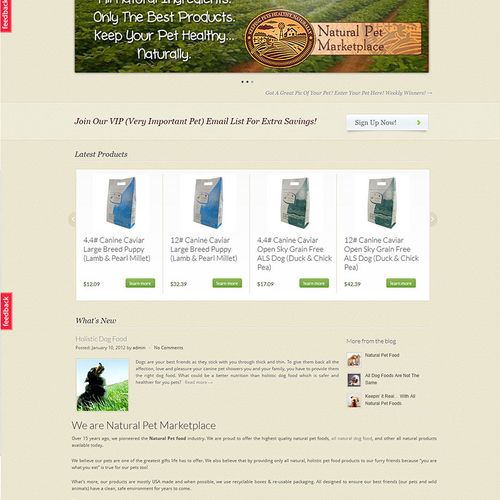 Organic Website Design