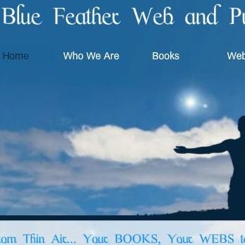 Blue Feather Web