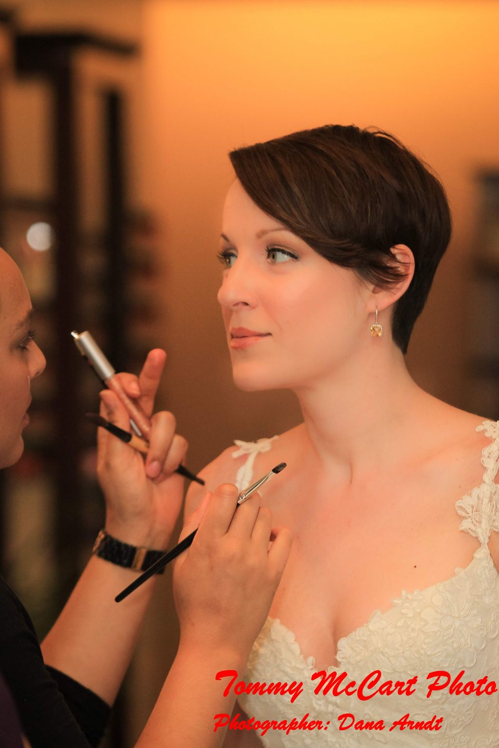 I love to do makeup for a bride. Weddings are alwa