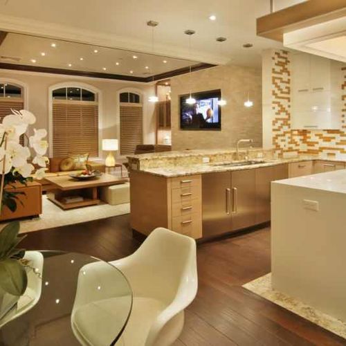 Contemporary designed kitchen
