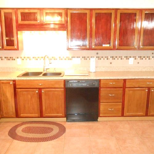 this is a kitchen job we did for a customer that b