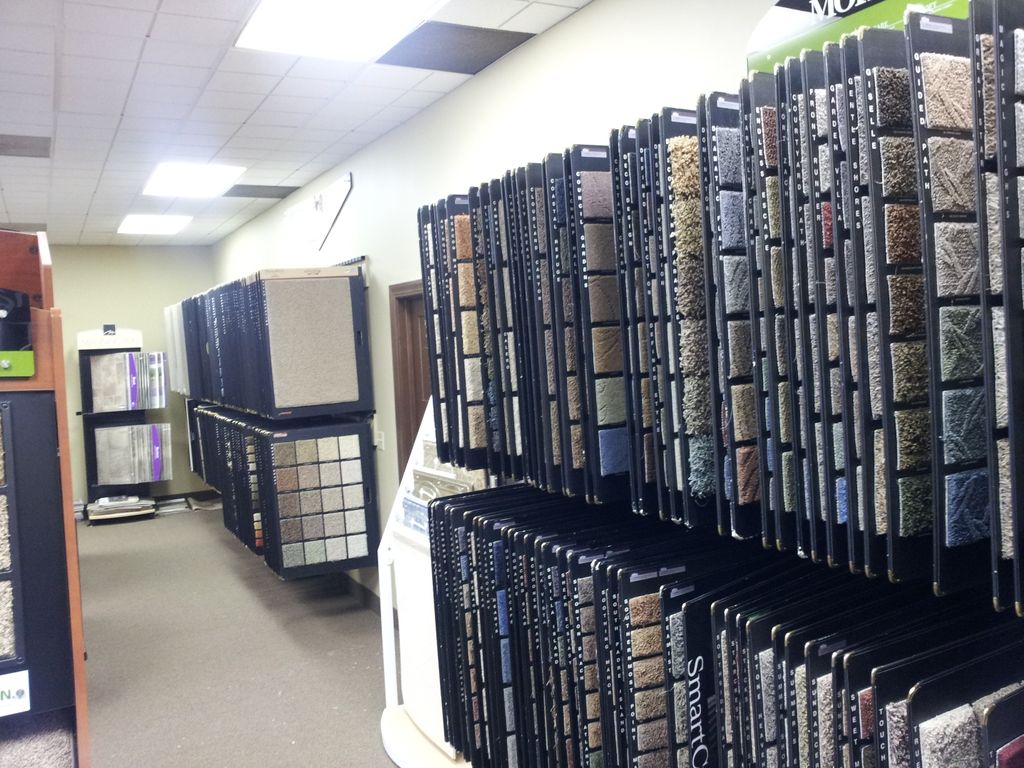 Hundreds of carpet samples to choose from