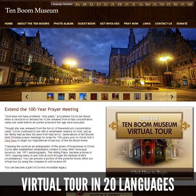 We built this 360-degree interactive website for a