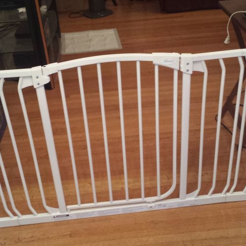 built and installed doggy gate for customer
