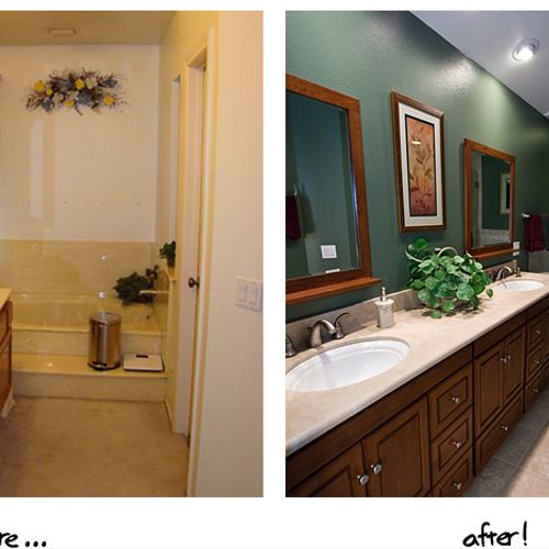 Before and After Bath Remodel #2
