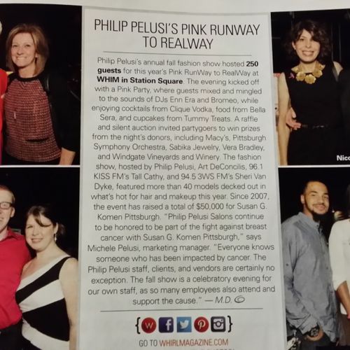 2012-2013 Philip Pelusi "Pink Runway to Realway" F
