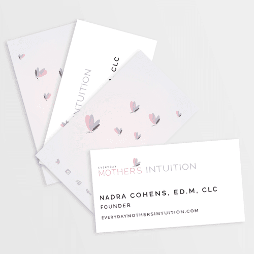 Everyday Mother's Intuition Business Card Design
