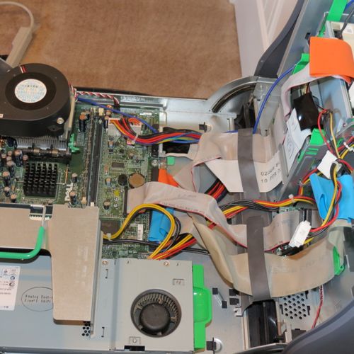 Removed the IDE HDD from this Dell Optiplex small 