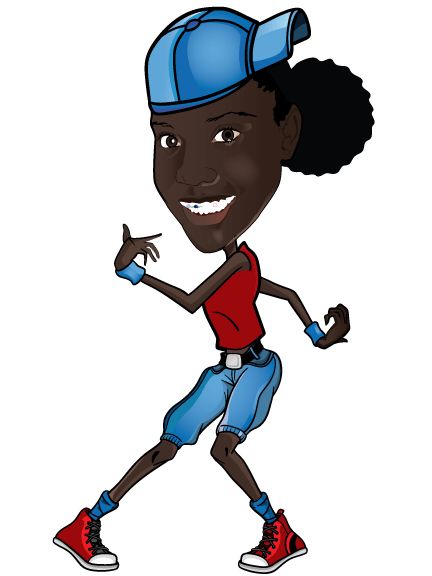 Anja ( graphic caricature)