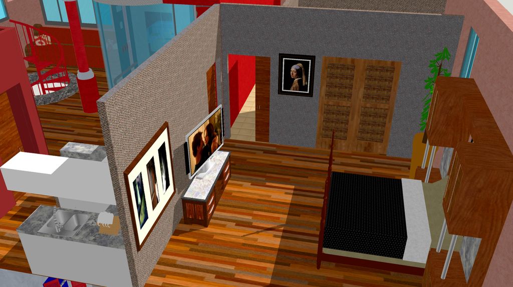 Residential Interior View
