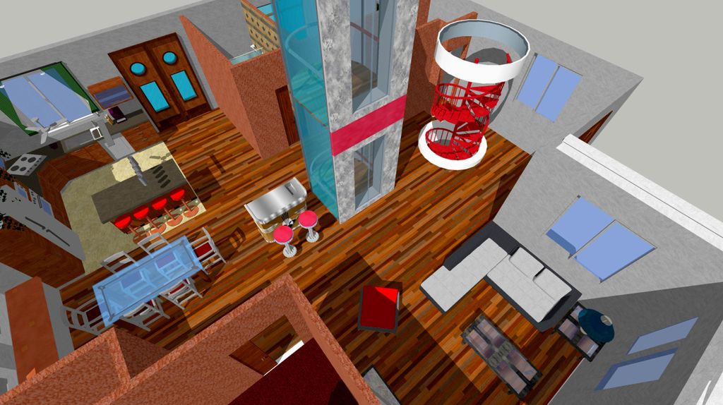 Residential Interior View