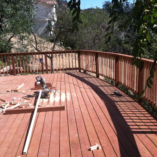 deck..is done