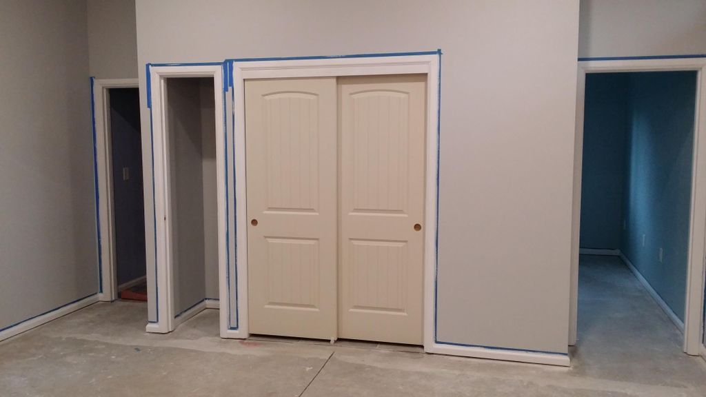 During: RV garage conversion into an ADU (interior