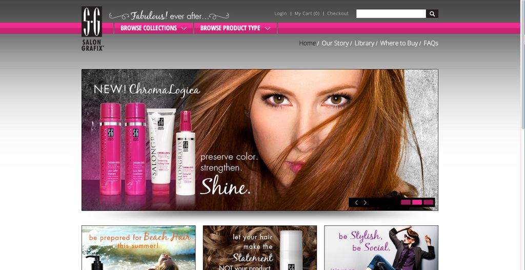 Salon Grafix: Website Design, Creative, Branding, 