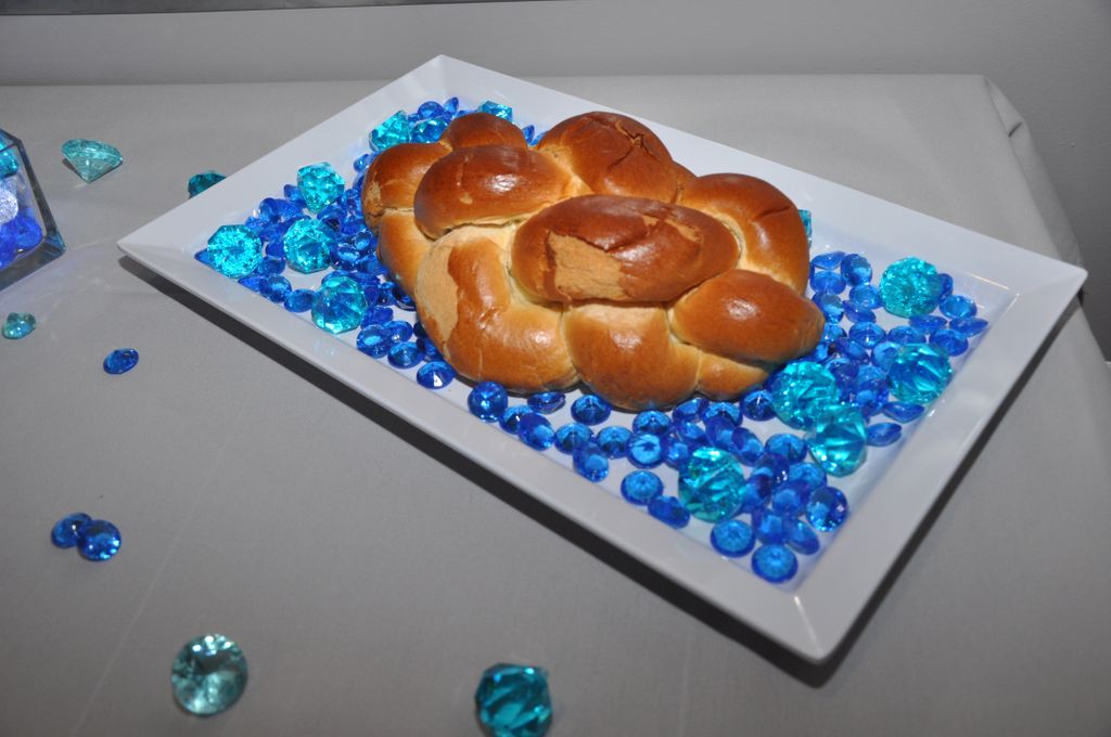 Challah with bling