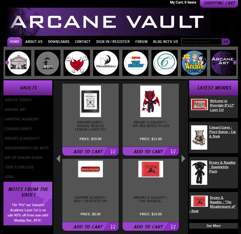 arcanevault.com