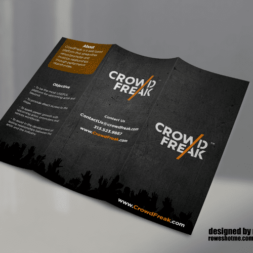 Brochure Design for event promotional company