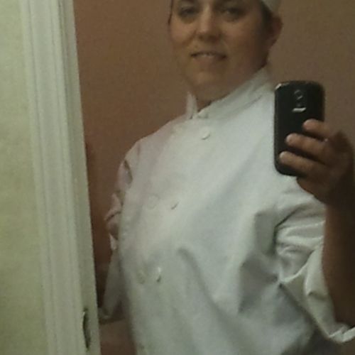 Me in my chef garb