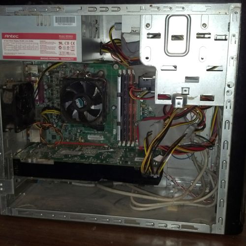 After shot of a clients computer after refit.