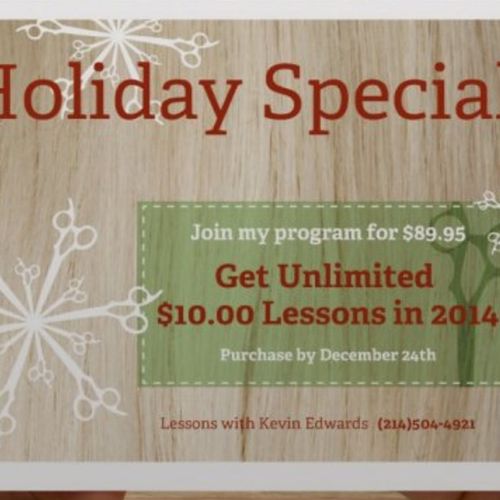 Holiday special golf lessons in McKinney tx