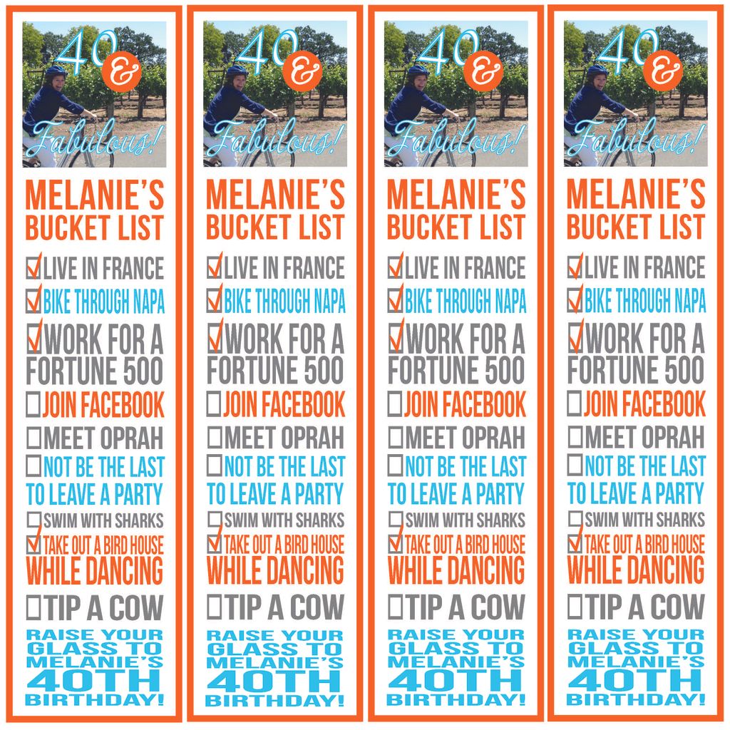 Printable birthday bookmarks
