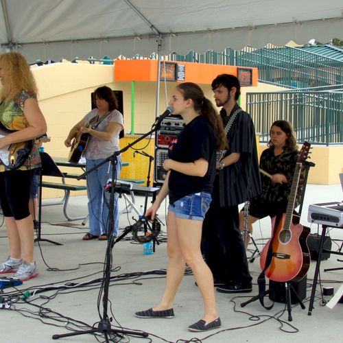 Student Showcase, performing at Roger Dean Stadium
