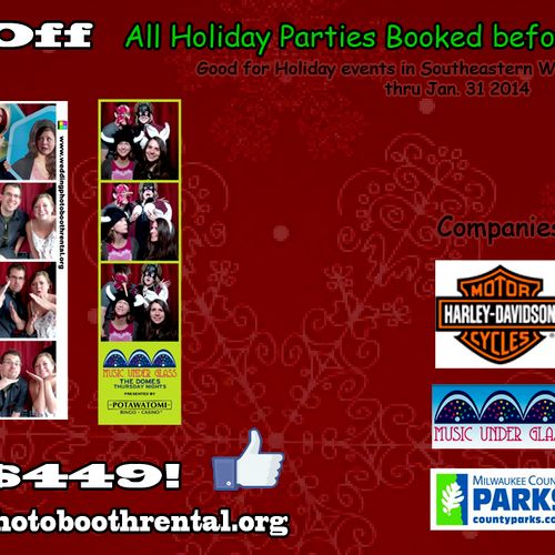 Amazing for Holiday and Corporate parties!