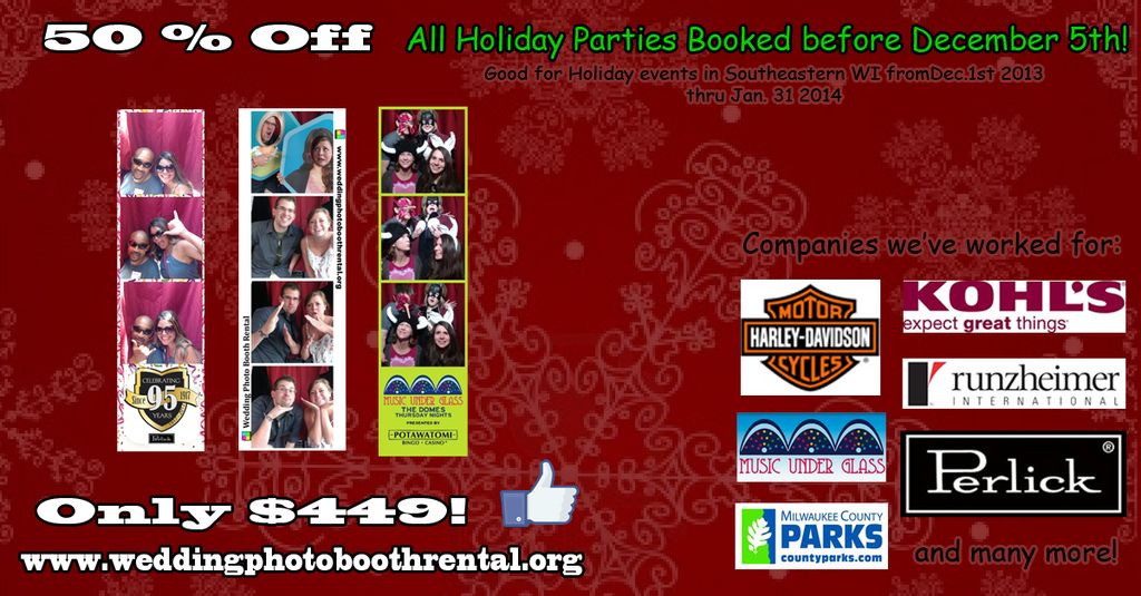 Amazing for Holiday and Corporate parties!